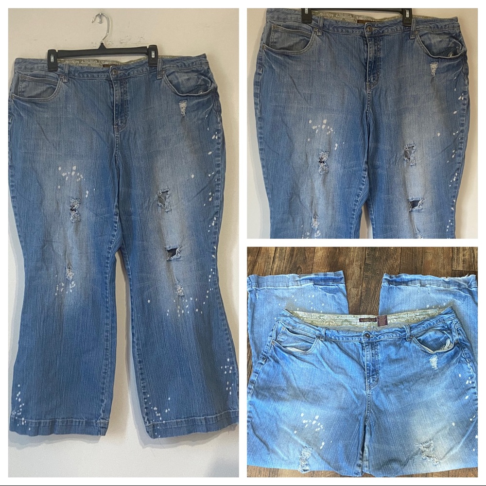ZD Premium Zana Di Factory Distressed Ripped Jeans
